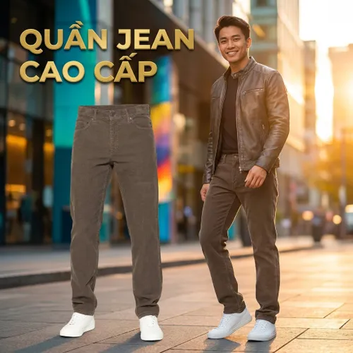 Quần Dài Nam Carrera Jeans 7001050A_261 Màu Nâu Size US 31