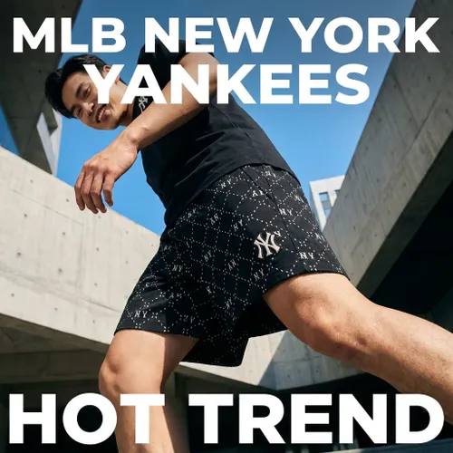 Quần Short MLB New York Yankees 3FSPM0133-50BKS Màu Đen Size M