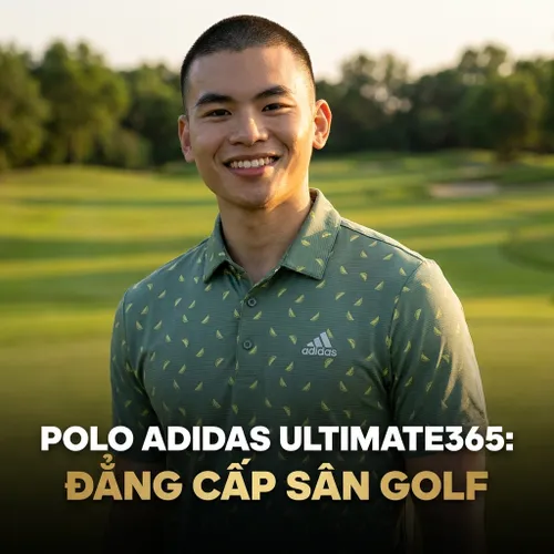 Áo Polo Nam Lưới In Họa Tiết Ultimate365 JI6445 size A/M