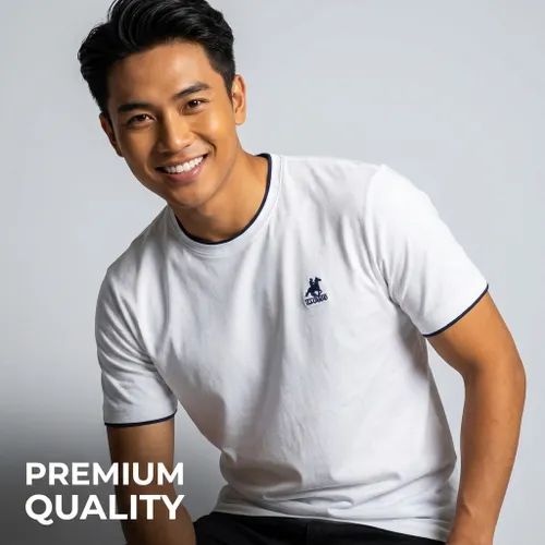 Áo Thun Nam U.S. Grand AU02644_BI6BIANC Màu Trắng Size S