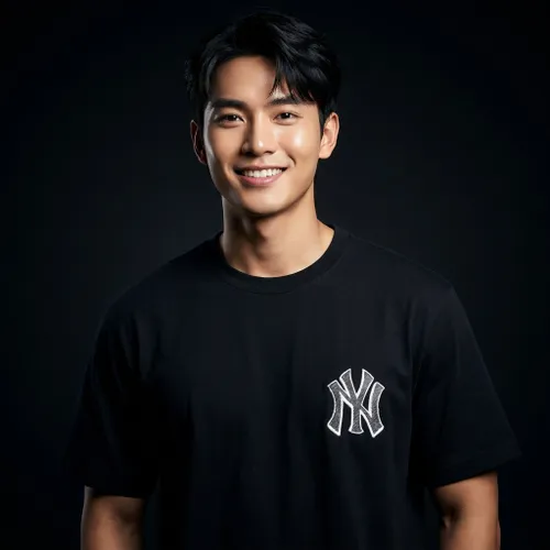 Áo Phông MLB Logo New York Yankees 3ATS03023-50BKS Màu Đen Size S