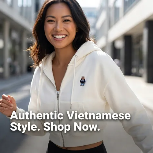 Áo Hoodie WHOAU Steve Crop Hood Zip-Up WHMZC4831F Màu Trắng