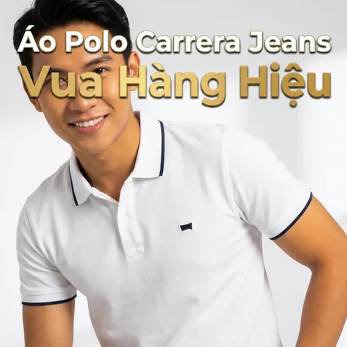Áo Polo Carrera Jeans 819A0075A_001 Màu Trắng Size M