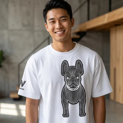 Áo Phông Lifework Logo Radoc Signature Cotton Silket Tshirt LW225TS982 Màu Trắng Size S