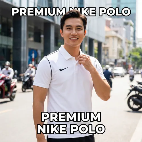 Áo Polo Nam Nike Dri-FIT Park Polo Shirt BV6879-100 Màu Trắng Size S