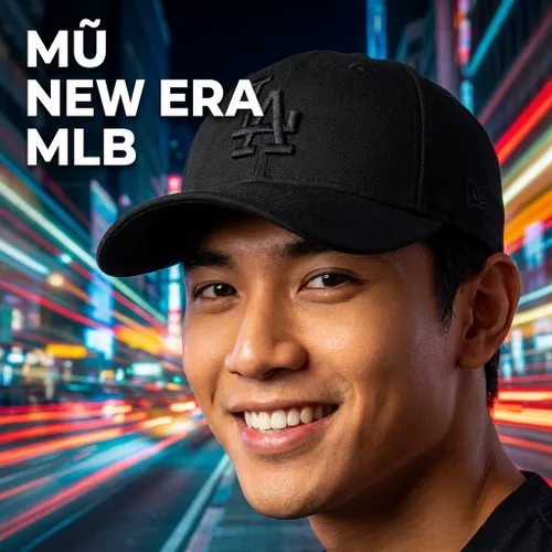 Mũ New Era MLB 940 New York Yankees Black Basic Ball Cap 14561897 Màu Đen