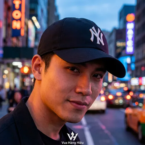 Mũ MLB Nanologo Unstructured Ball Cap New York Yankees 3ACPB045N-50BKS Black Màu Đen