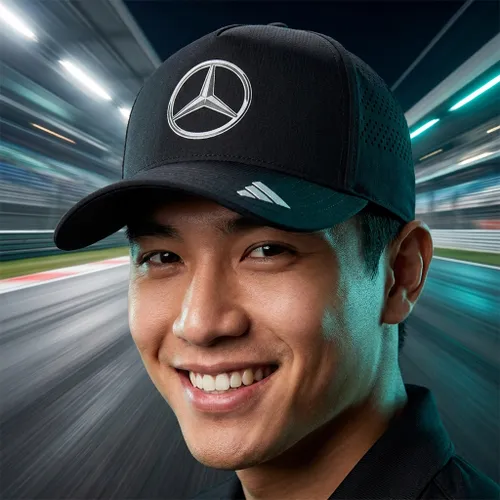 Mũ Adidas Mercedes Amg Petronas Formula One Team Mechanics Climacool Trucker Cap JX1419 Màu Đen Size OSFM