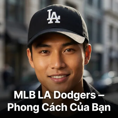 Mũ MLB Unstructured Ball Cap LA Dodgers 3ACP6601N-07BKS Màu Đen