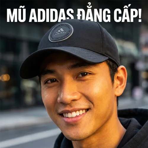 Mũ Adidas Lifestyle Stretch Fit Hat IQ7320 Màu Đen