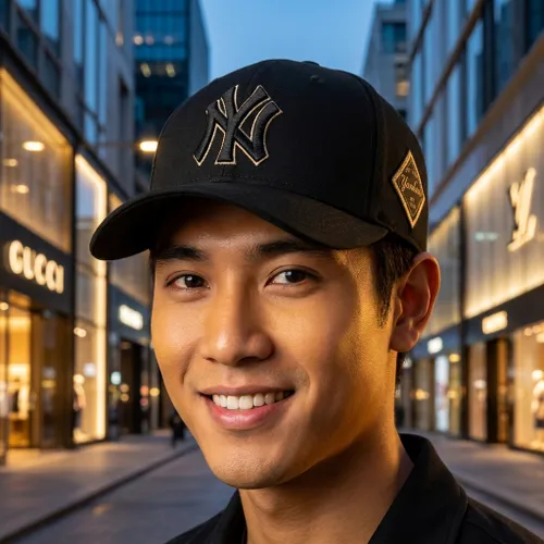 Mũ MLB New York Yankees Diamond Adjustable Hat Black 3ACP8501NGP093-50G0S Màu Đen