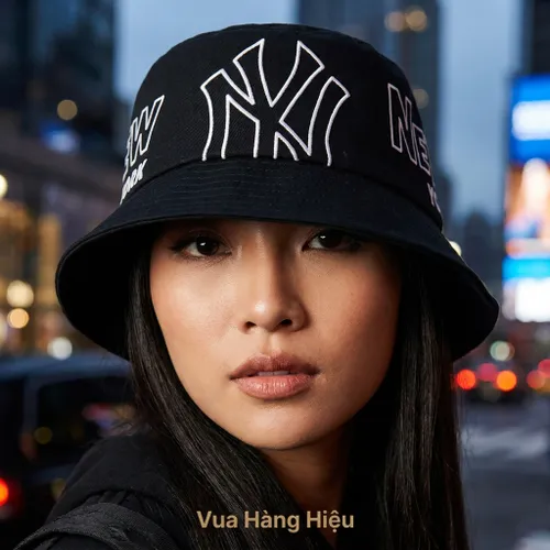 Mũ MLB Bucket New York Yankees 3AHT0201N-50BKS Màu Đen Size 57