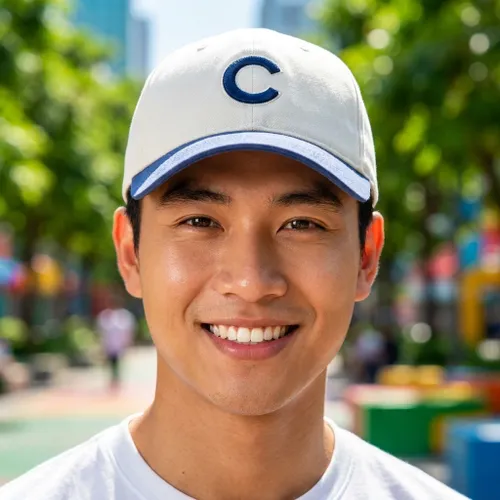 Mũ MLB Chicago Cubs 3ACP3303N-02NYS Màu Xanh Trắng