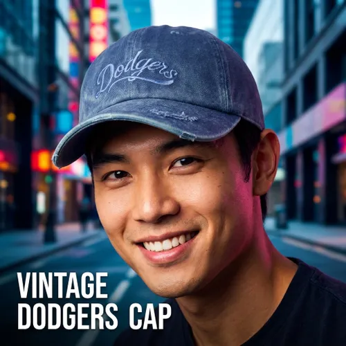 Mũ MLB Vintage Cultive Unstructured Ball Cap LA Dodgers 3ACPVL64N-07INP Màu Xanh Blue