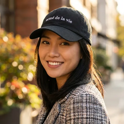 Mũ Acmé De La Vie ADLV Basic Big Logo Ball Cap Màu Đen