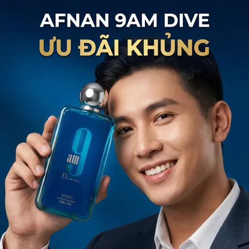 Nước Hoa Unisex Afnan Perfumes 9AM Dive EDP 100ml