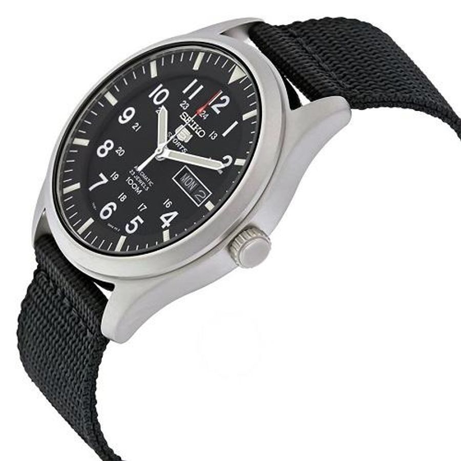 Mua đồng hồ Seiko SNZG15J1 Dây NATO Cho Nam, màu đen, máy automatic, giá tốt