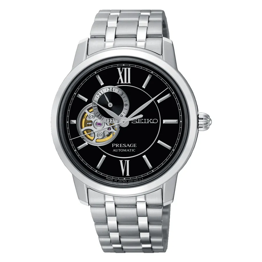 Mua đồng hồ Seiko Presage SSA367J1 Nam màu đen, Giá Rẻ Nhất