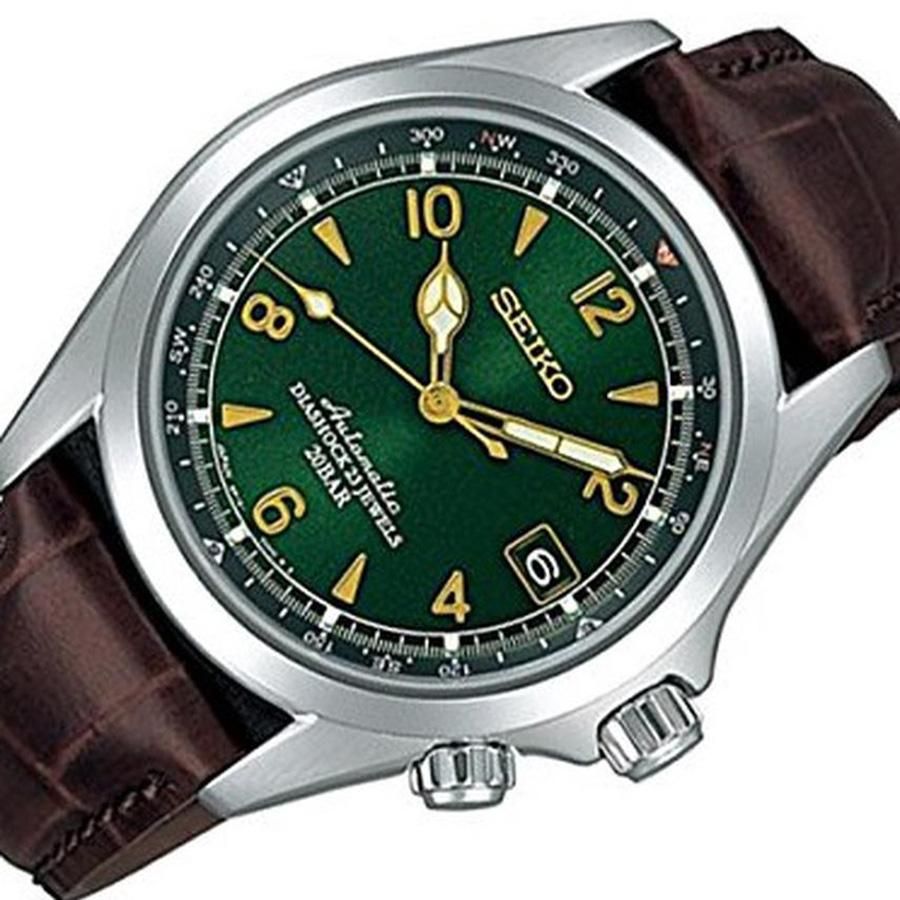 Mua đồng hồ Seiko Sarb017 Alpinist Nam dây da màu nâu, máy Automatic chính  hãng, Giá tốt