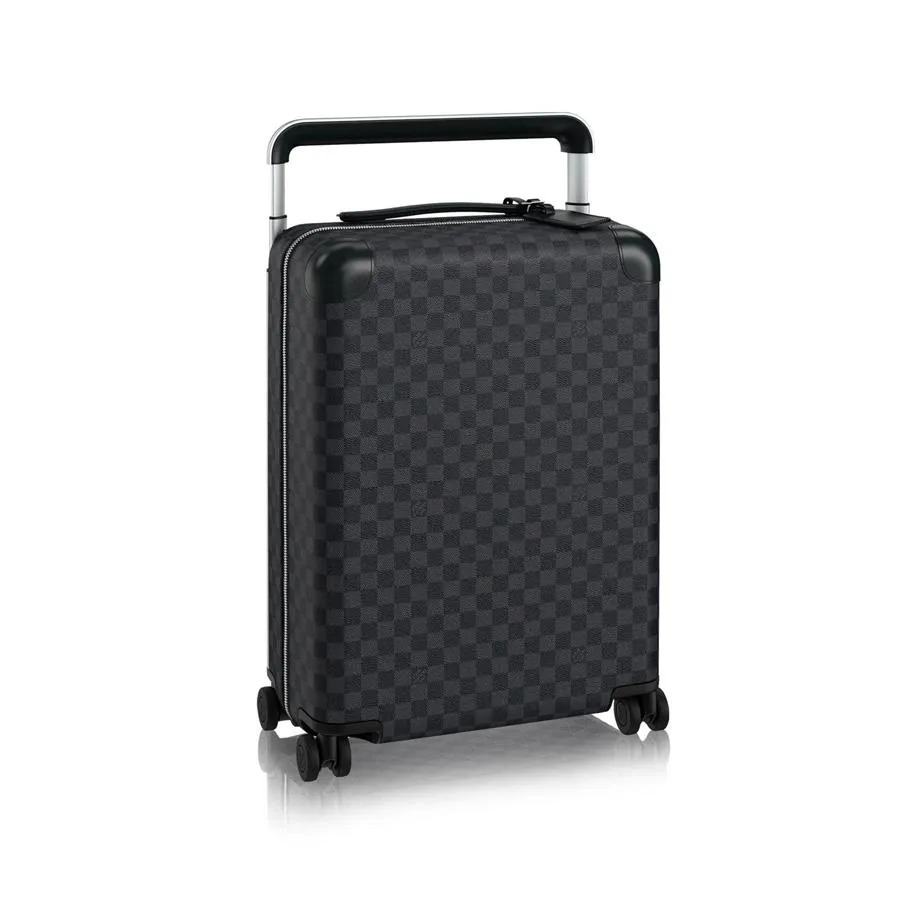 LOUIS VUITTON Epi Horizon 55 Suitcase Black M23235 LV Auth