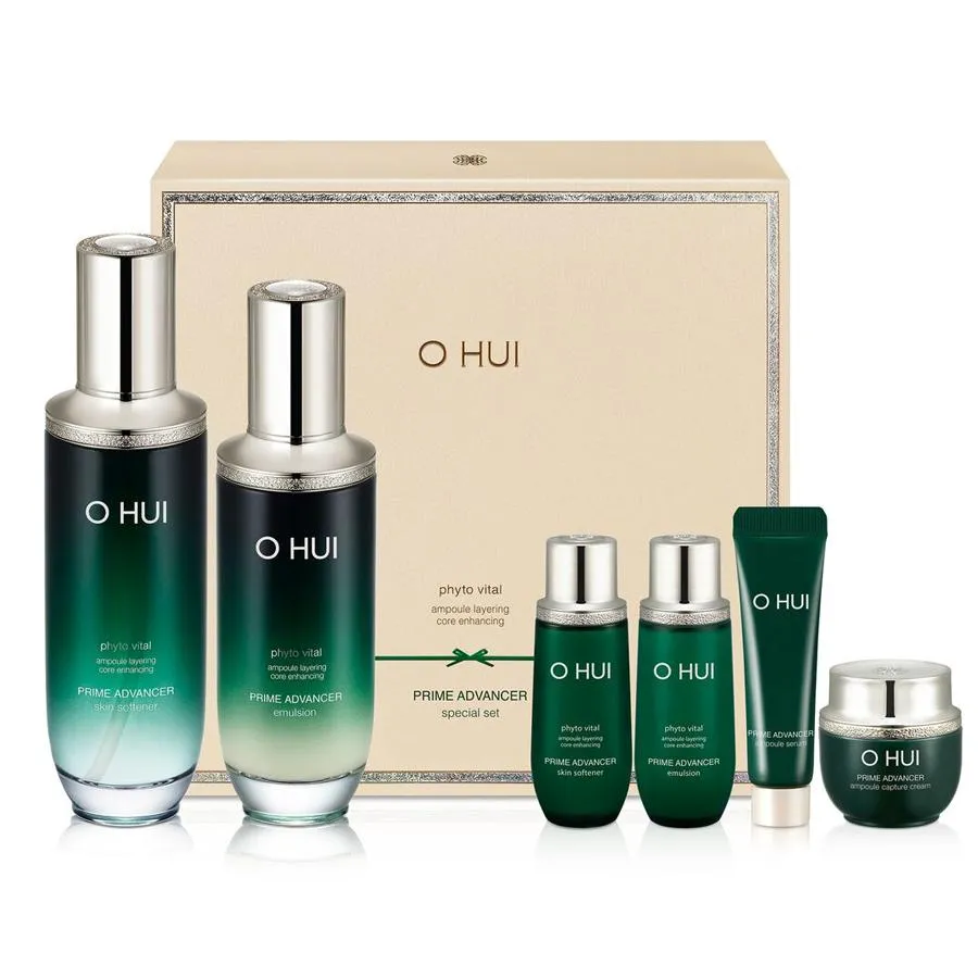 Ohui - Bộ Sản Phẩm Hỗ Trợ Làm Trẻ Hóa & Giảm Nhăn Ohui Prime Advancer Special Set 6pcs - Vua Hàng Hiệu