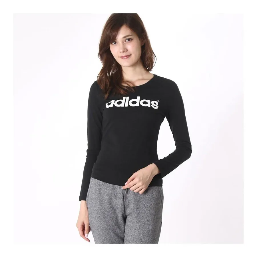 Thời trang Adidas Sợi polyester bông - Áo Adidas Neo BC W Black Tshirt AY5561 Màu Đen Size 2XS - Vua Hàng Hiệu