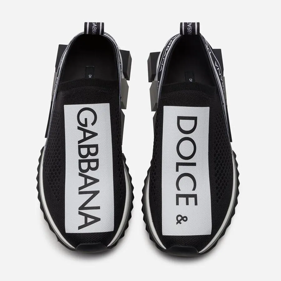 Mua Giày Dolce & Gabbana Black Branded Sorrento Sneakers - Dolce & Gabbana  - Mua tại Vua Hàng Hiệu h013383