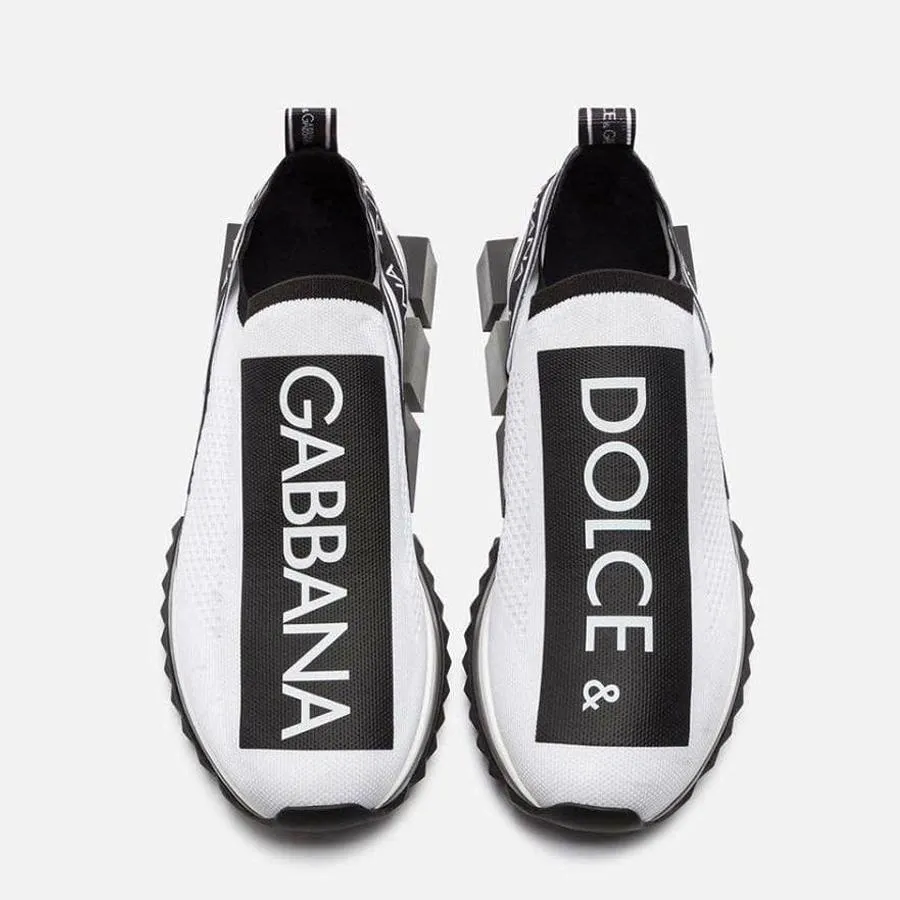 Mua Giày Dolce & Gabbana White Branded Sorrento Sneakers - Dolce & Gabbana  - Mua tại Vua Hàng Hiệu h013382
