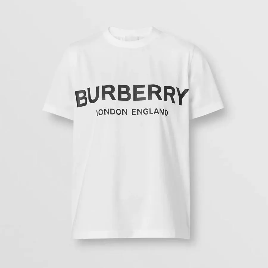 Mua Áo Phông Burberry Logo Print Cotton T-shirt Màu Trắng - Burberry - Mua  tại Vua Hàng Hiệu h022293