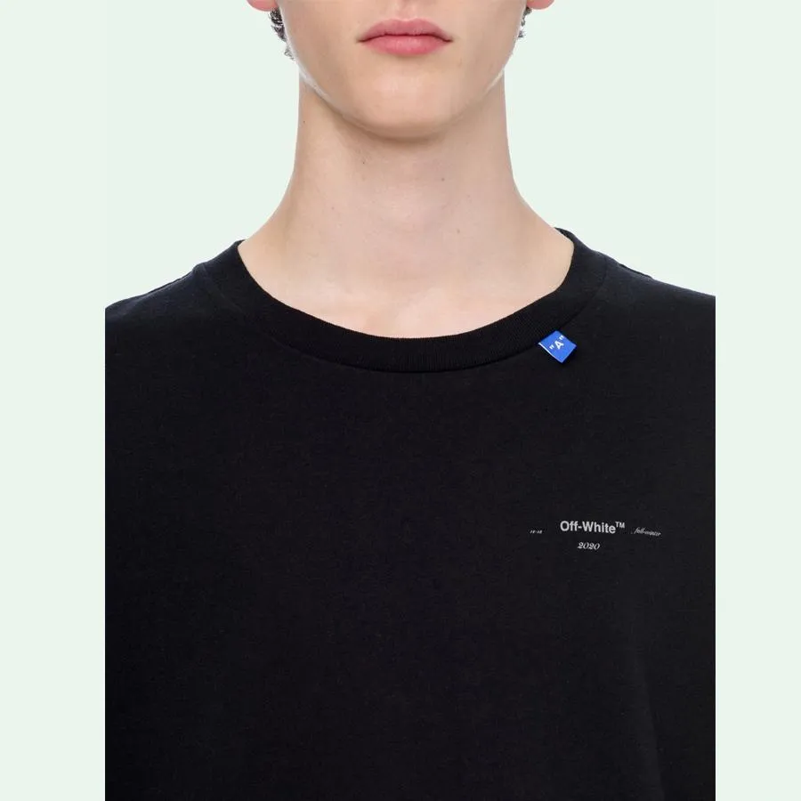 Áo Phông Off-White Backbone S/S Over T-Shirt Màu Đen Size L | Vua 
