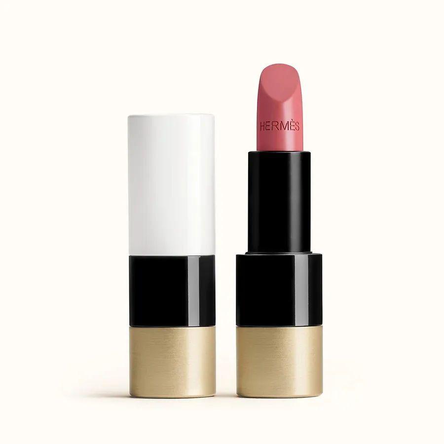 Son Môi Hermès - Son Rouge Hermès Satin Lipstick 18 - Rose Encens - Vua Hàng Hiệu