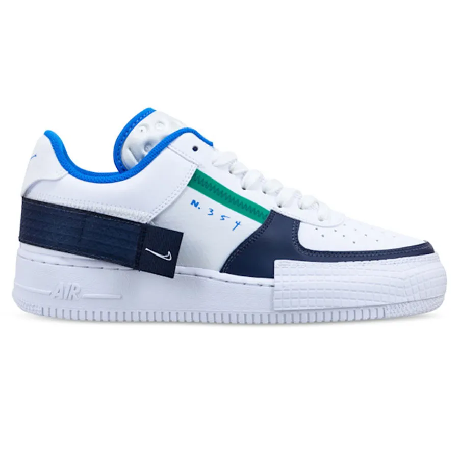 nike air force 1 blue green