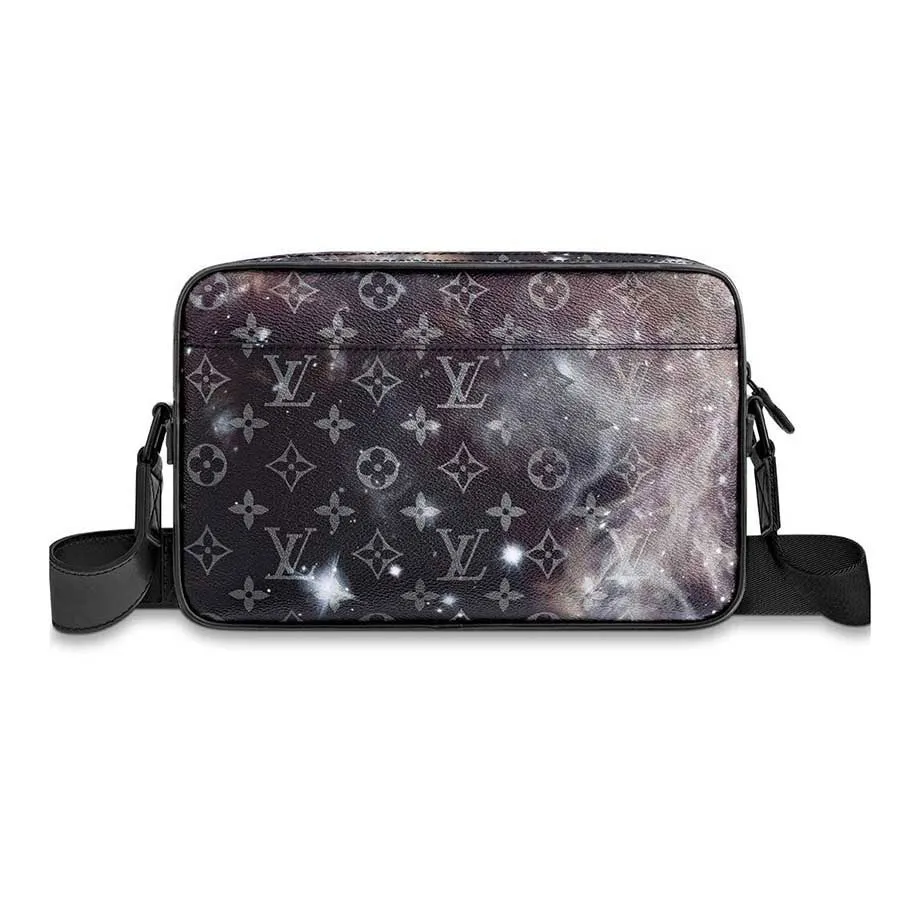 Louis Vuitton Messenger Alpha Taurillon Dark Silver in Taurillon Leather  with Blacktone  US