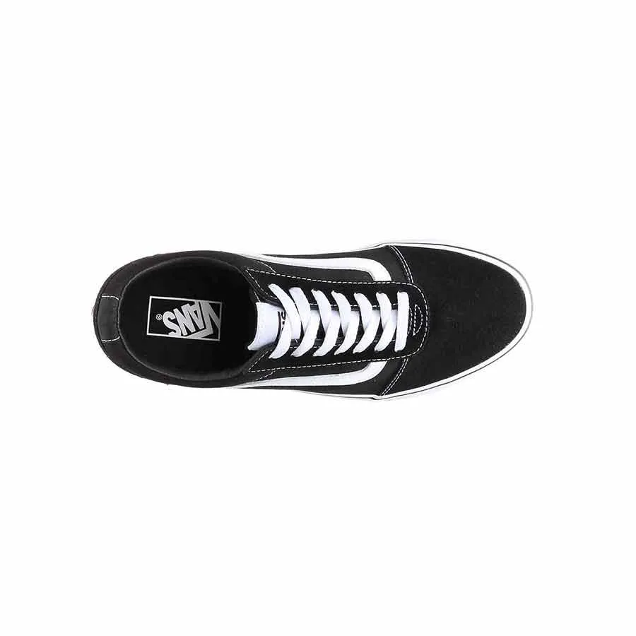 Giày Sneaker Vans Ward Low Top Sneaker Black/White Màu Đen Trắng