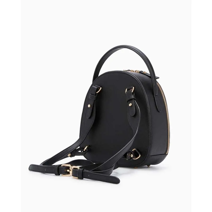 Balo Nữ Lyn Trinity Backpack Màu Đen Vua Hàng Hiệu