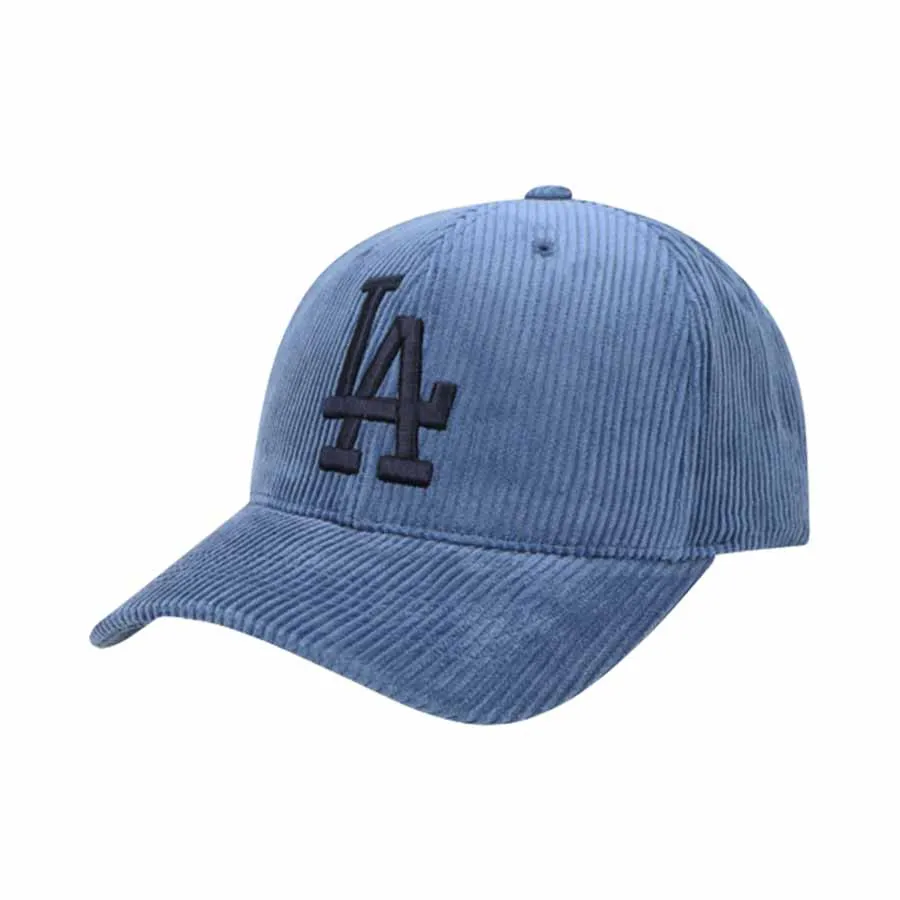 Mũ nón MLB Xanh navy - Mũ MLB Corduroy Ajustable Cap LA Dodgers 32CPYG011-07U Màu Xanh Navy - Vua Hàng Hiệu