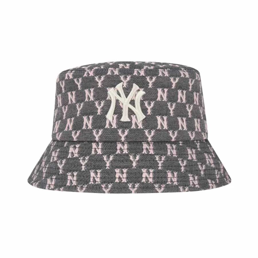 Mlb Korea Bucket Hat Nón MLB Korea Diamond Monogram Bucket