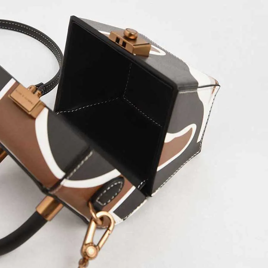Mua T i Mini  Charles  Keith  Croc Effect Mini  Sculptural 