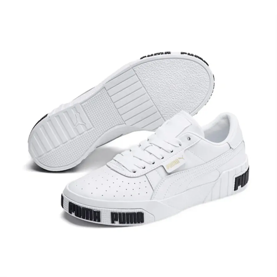 Giày Thể Thao Puma Cali Bold White/Black Màu Trắng Đen