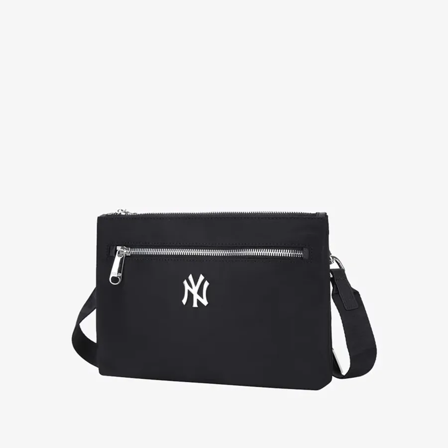 Minhshopvn  Túi MLB Nylon Twoway Crossbody Bag New York Yankees Black  32BGD9011 50L  O 