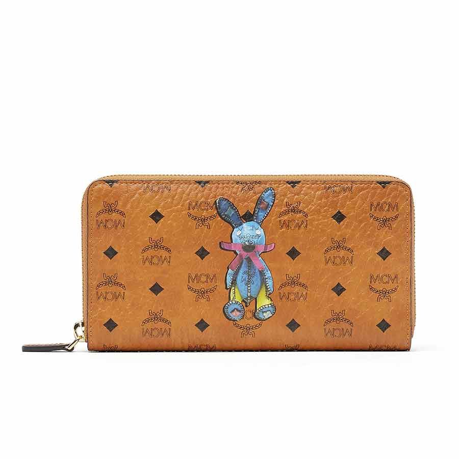 Mua Ví Mcm Rabbit Zip Around Wallet In Visetos In Co Màu Nâu - Mcm - Mua  Tại Vua Hàng Hiệu H026182