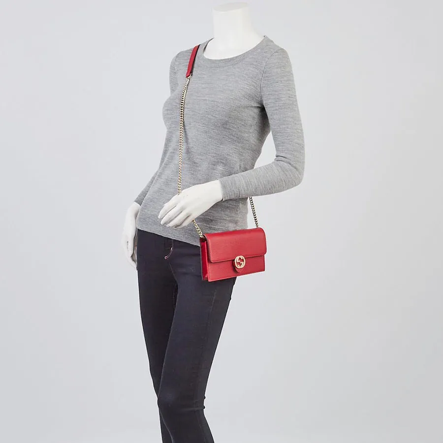 Gucci red clutch bag Clearance