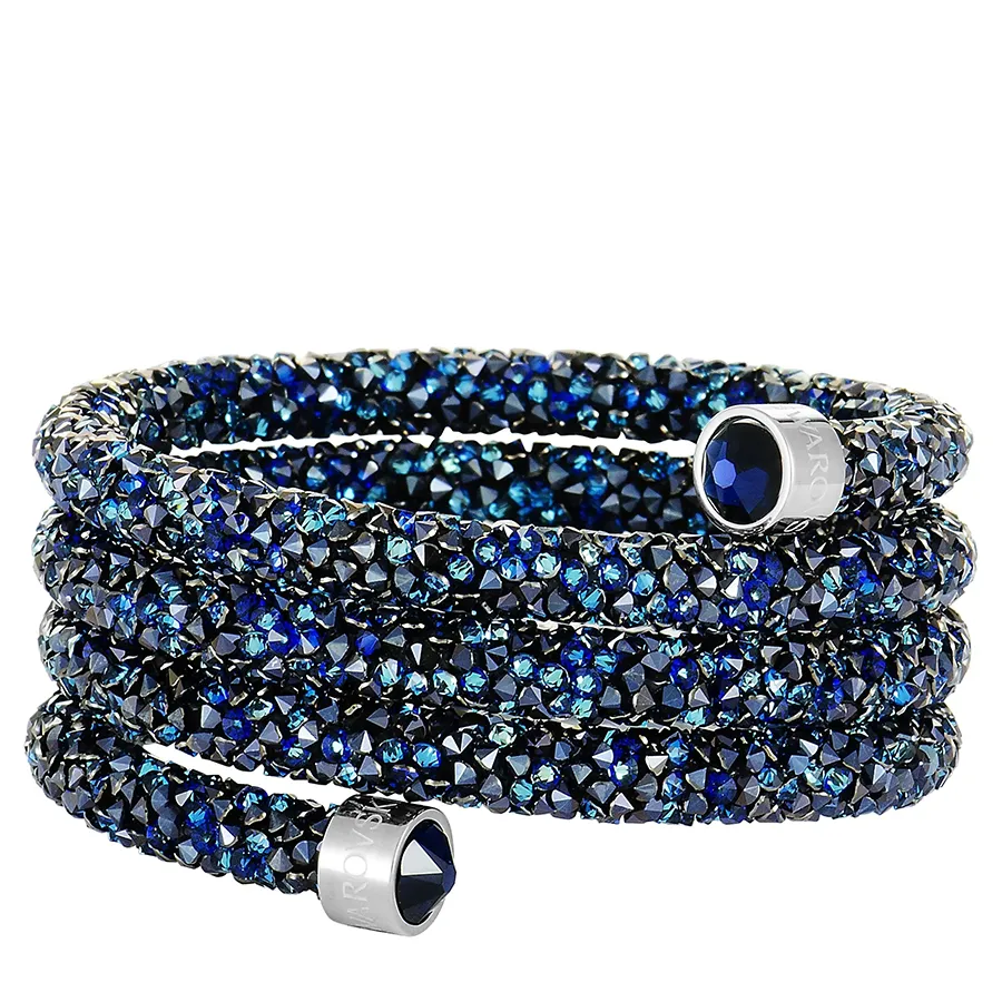 Crystaldust Swarovski Wrap Around Bracelet Multilayered Deluxe