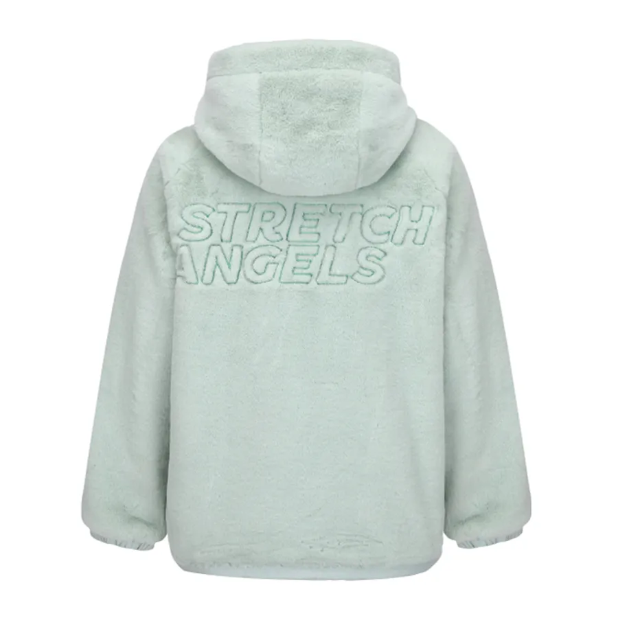 Áo Hoodie Stretch Angels Eco Fur Zipup SRSS71041-MT Màu Xanh