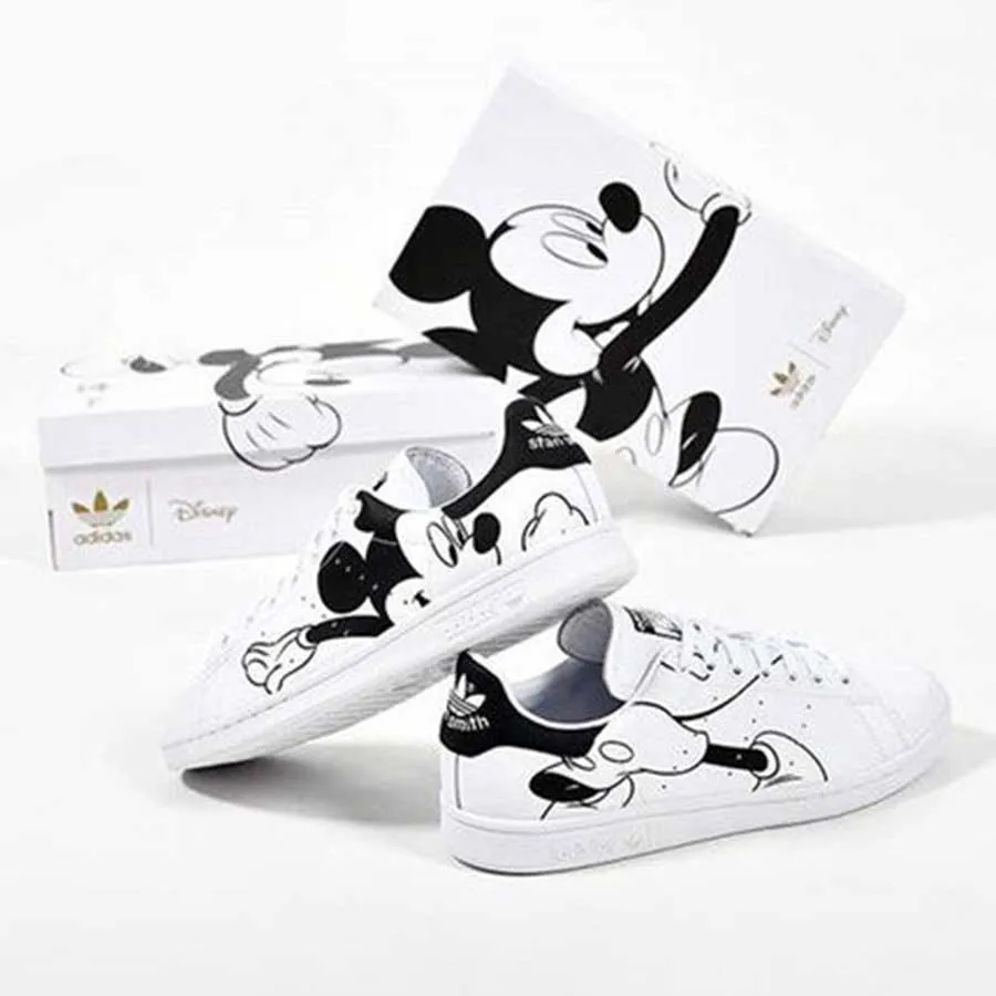 Adidas stan smith mickey clearance