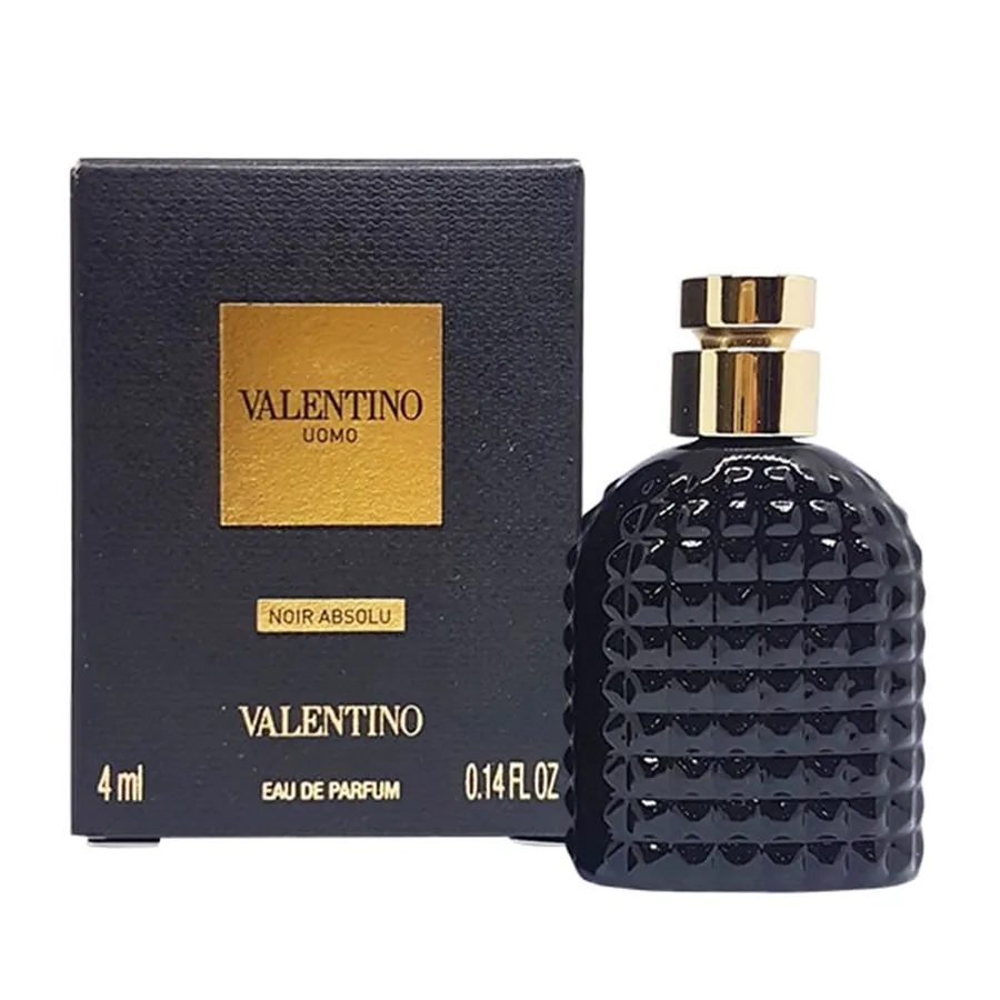 Valentino Eau de Parfum - Nước Hoa Nam Valentino Uomo Noir Absolu Mini 4ml - Vua Hàng Hiệu