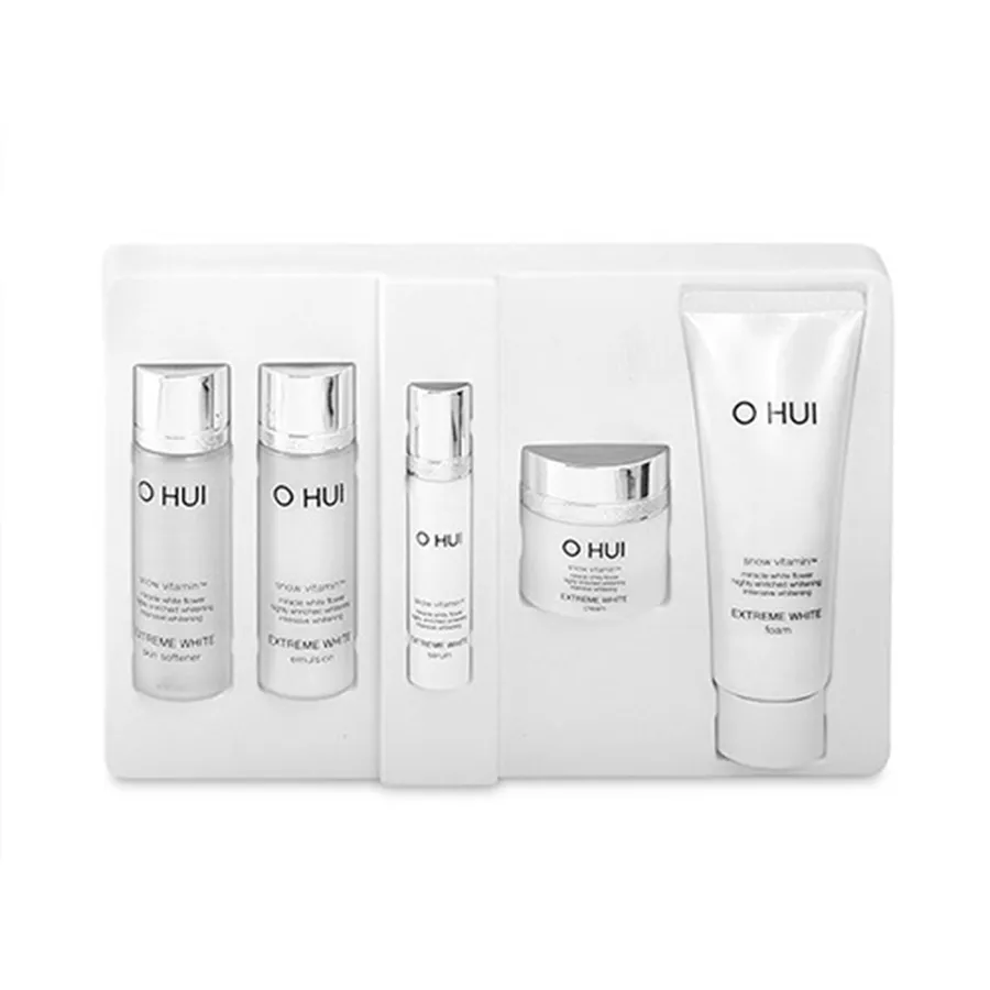 Mỹ phẩm Ohui - Set Dưỡng Da Ohui Extreme White Miniature 5 Món - Vua Hàng Hiệu