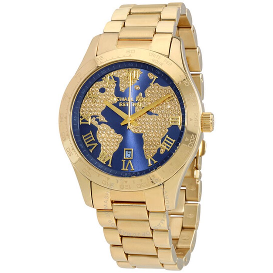 Mua Đồng Hồ Michael Kors Women's Layton Gold-Tone Watch MK6243 - Michael  Kors - Mua tại Vua Hàng Hiệu h029969