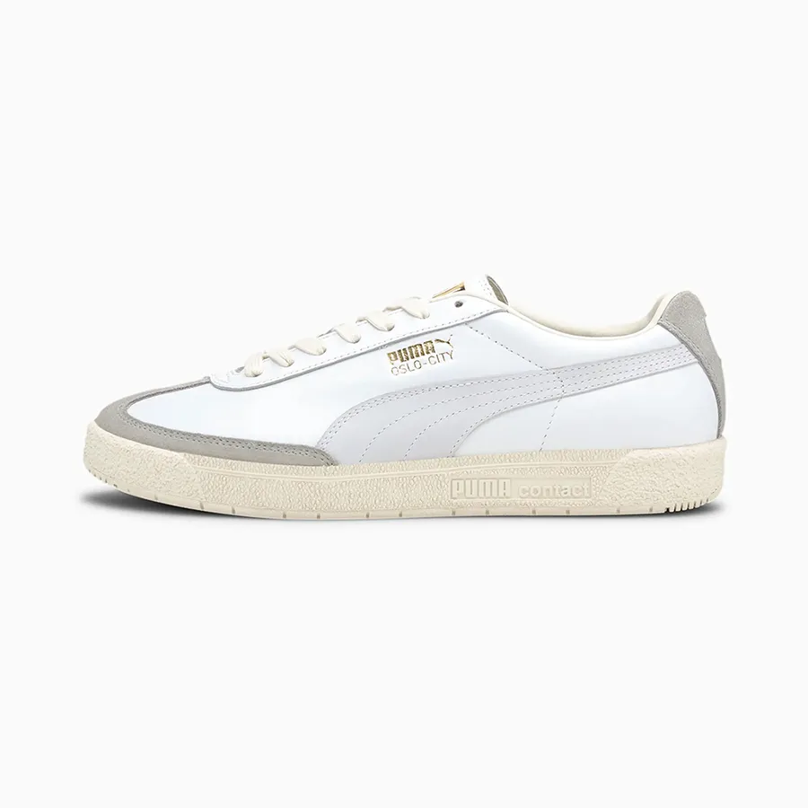 Giày Thể Thao Puma Oslo-City Lux Màu Trắng Size 40 | Vua Hàng Hiệu