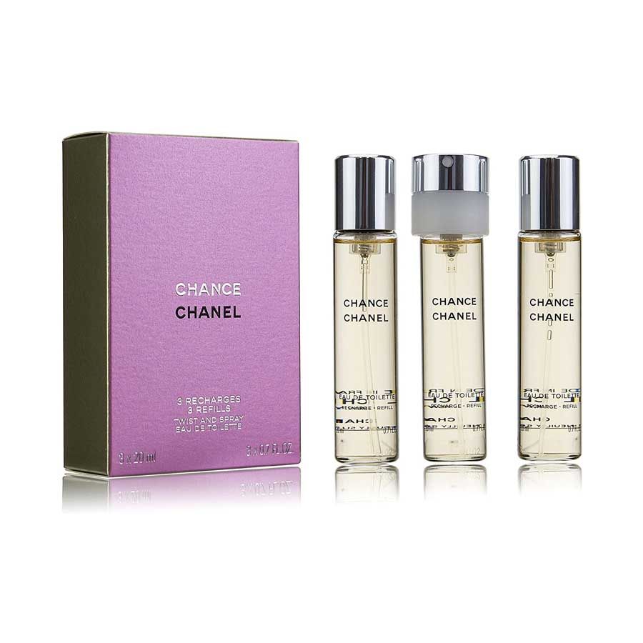 Mua Set Nước Hoa Nữ Chanel Chance EDT 3x20ml - Chanel - Mua tại Vua Hàng  Hiệu h031048